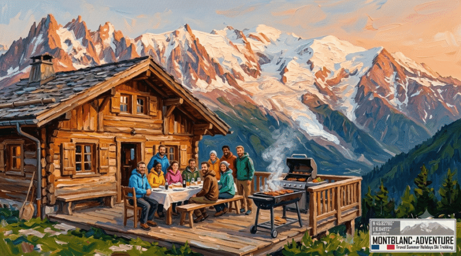 Teambuilding og firmatur i Alperne med MontBlanc-Adventure.